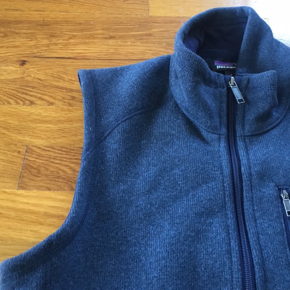 Patagonia Better Sweater Blue Vest Full Zip S - Picture 5 of 8